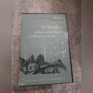 HENRY DAVID THOREAU - 1961 Boxed Set in Good condition - 4 vols. with DJ's.